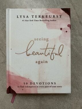 FREE with purchase Lysa TerKeurst "Seeing Beautiful Again" Devotional